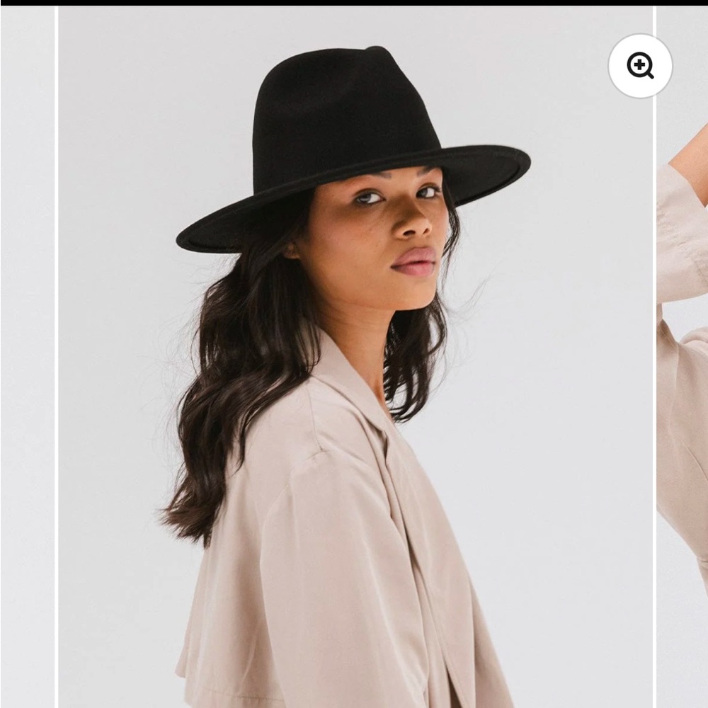 Gigi Pip Wes Fedora NWT Black - Picture 4 of 7
